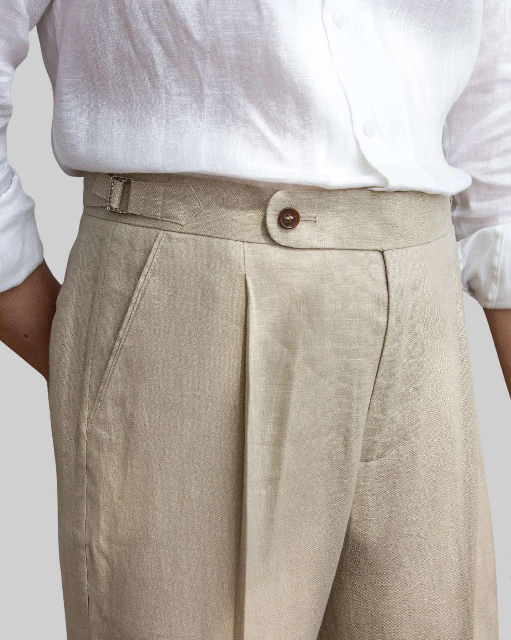 PORTOFINO LINEN TROUSERS