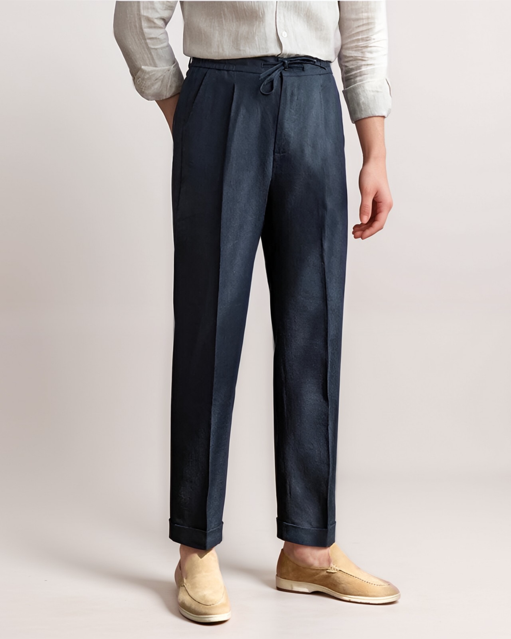 CAPRI LINEN TROUSERS