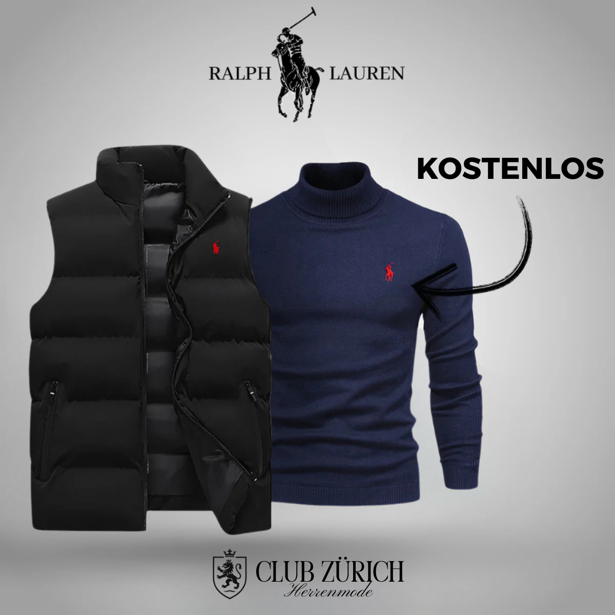 (1+ 1 GRATIS) R&L Weste + kostenloser Pullover (Endgültiger Ausverkauf)
