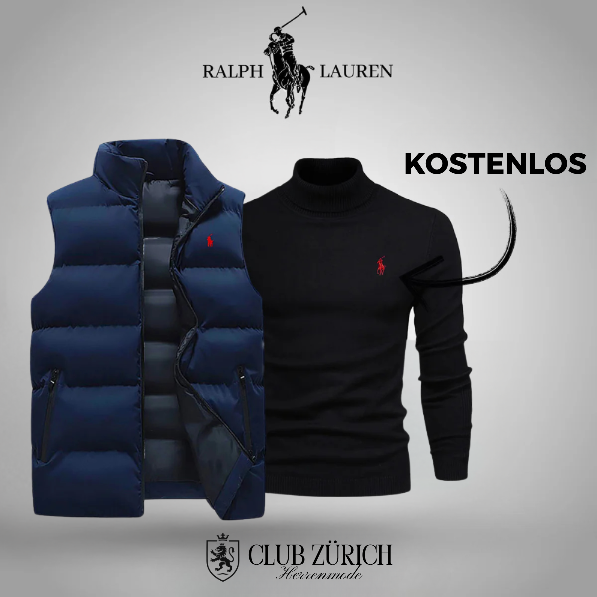 (1+ 1 GRATIS) R&L Weste + kostenloser Pullover (Endgültiger Ausverkauf)